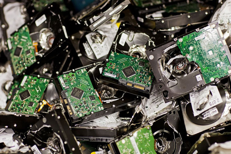 Data Destruction E - Waste Scrap